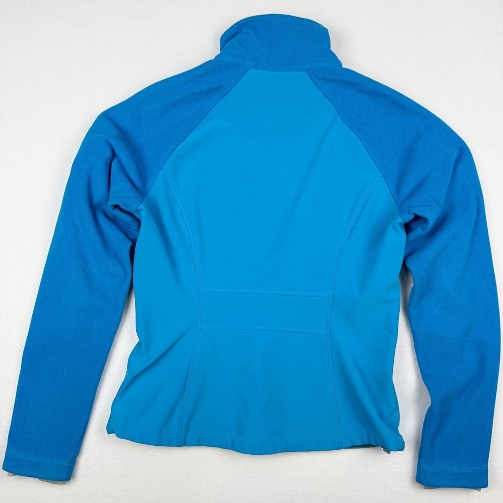 Mountain Hardwear Womens Fleece Jacket Size S Womens Blue Full Zip - Picture 4 of 13